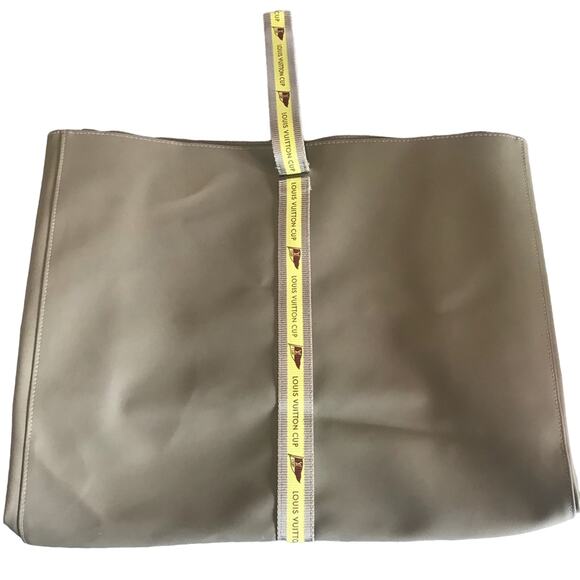 Louis Vuitton 2003 Gray LV Cup Limited Edition Vinyl Shopper Purse - Picture 3 of 8